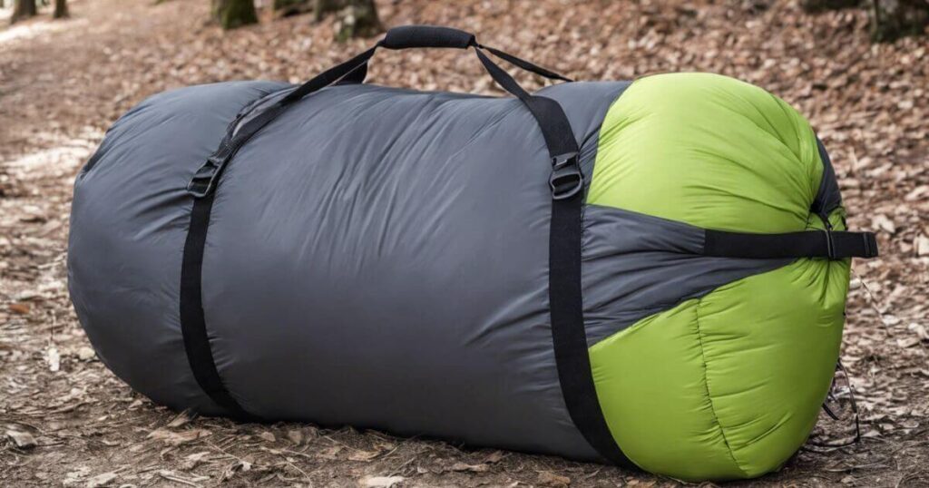 What size compression bag for sleeping bag