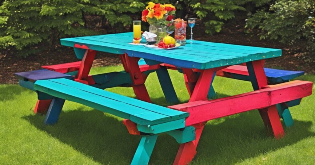 How to Paint a Picnic Table
